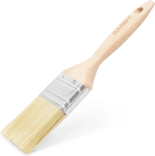 Pinceau plat de peintre avec manche en bois 63 mm