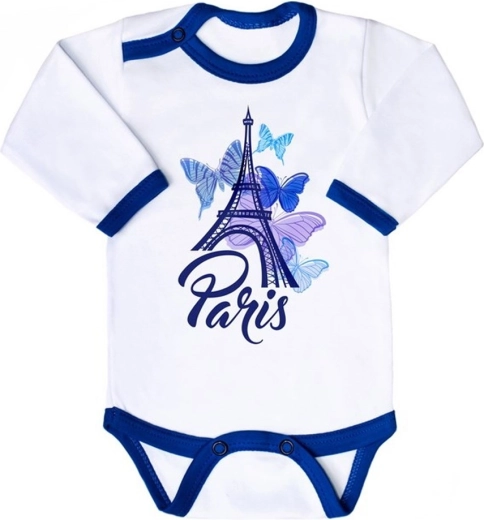 Body bébé à manches longues New Baby Towns bleu taille 86 (12–18 mois)