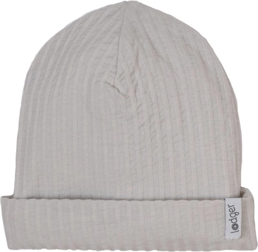 Bonnet Lodger beanie seersucker steel 6–12 mois