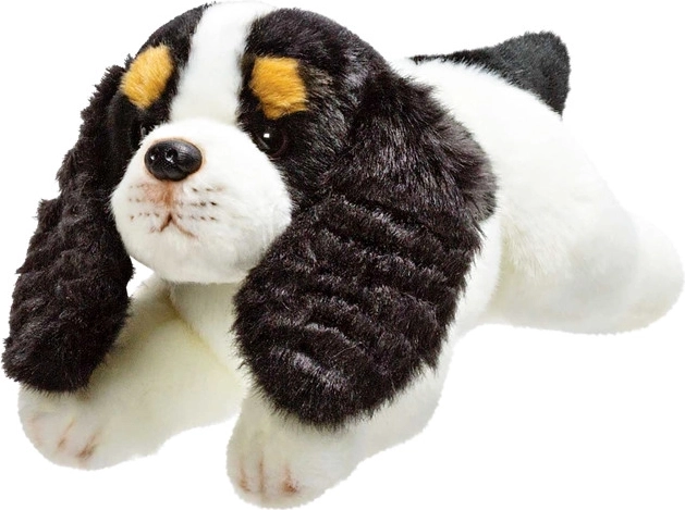 Chien en peluche Cavalier King Charles Spaniel 30 cm