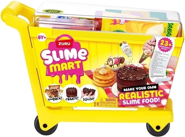 ZURU Slime Mart chariot de courses avec slime