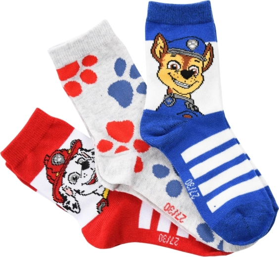 Lot de 6 paires de chaussettes enfant Pat’ Patrouille (Paw Patrol)