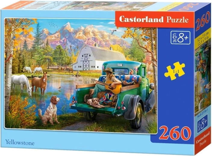 Puzzle Castorland Yellowstone 260 pièces