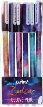 Stylos gel Zodiac set de 6 pcs