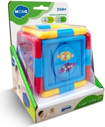 Cube logique Hola SmilyPlay