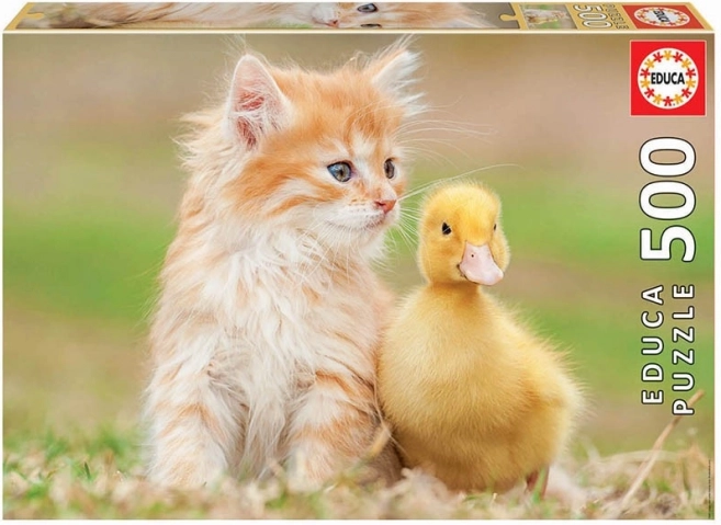 Educa puzzle adorables amis 500 pièces