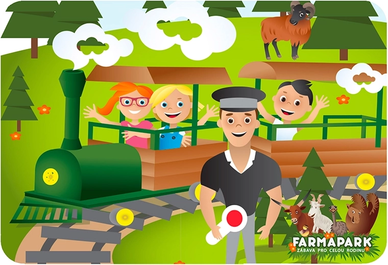 Set de table 3D Farmapark petit cheval PRIME