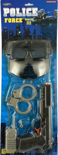 Kit de police avec pistolet-mitrailleur pour enfants