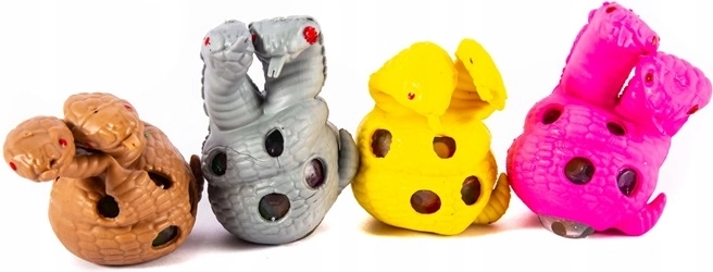 Gadget antistress à presser – cobra (squishy)