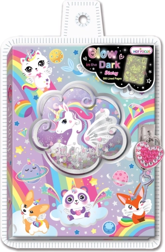 Journal secret avec cadenas Licorne