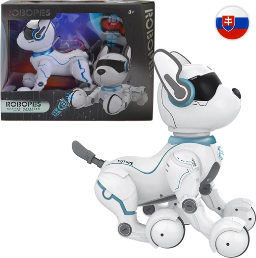Chien robot IR avec commandes vocales