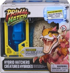 Jurassic World Primal Hatch Hybrid Hatchers – éclosion d’un hybride dinosaure – 1 pièce
