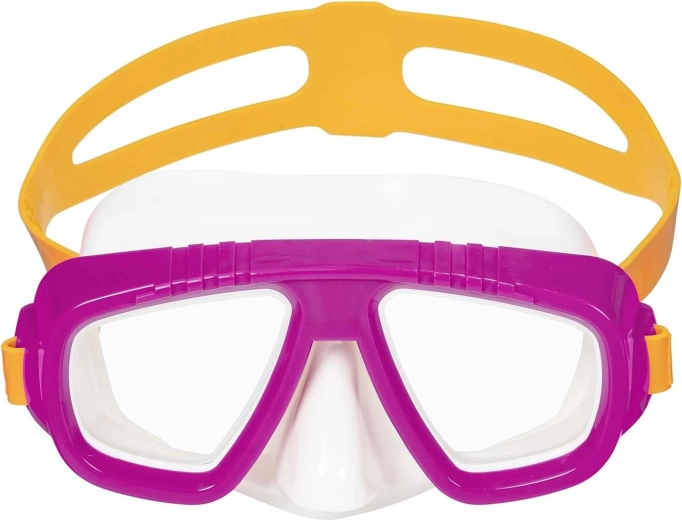 Masque de plongée rose BESTWAY pour enfants et adultes