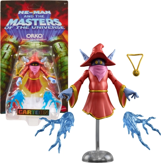 Figurine Mattel Masters of l’Univers Origins Orko 14 cm avec accessoires
