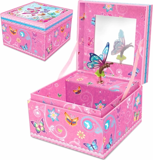 Boîte à bijoux musicale (à remonter)