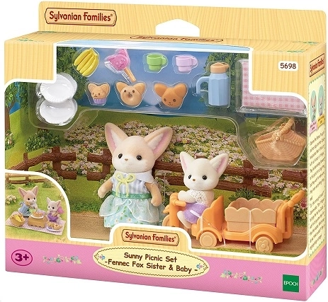 Sylvanian Families Renards fennecs en pique-nique