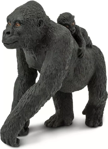 Safari Ltd. gorille des plaines avec petit – figurine
