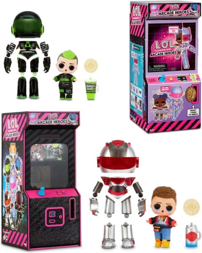 Poupée L.O.L. Surprise Arcade Heroes garçon héros - 1 pièce