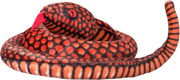 Peluche serpent rouge 100 cm