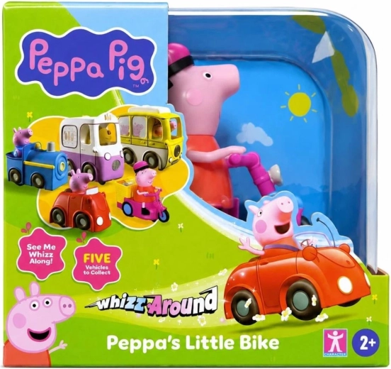 Véhicule à piles Peppa Pig, vélo Peppino - 1 pièce