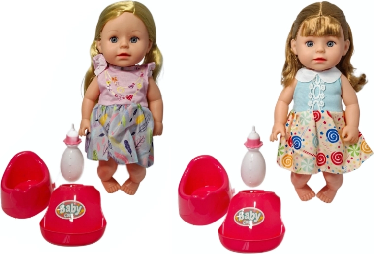Poupée qui fait pipi avec accessoires