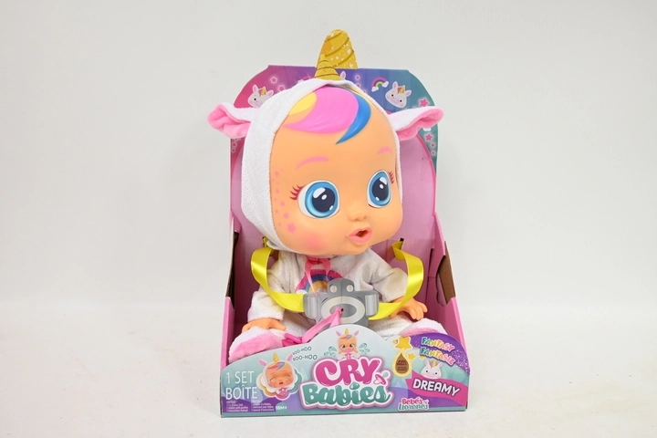Cry Babies Dreamy poupée interactive licorne