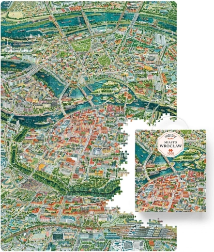 Puzzle Puzzlove CzuCzu : Wrocław 1000 pièces