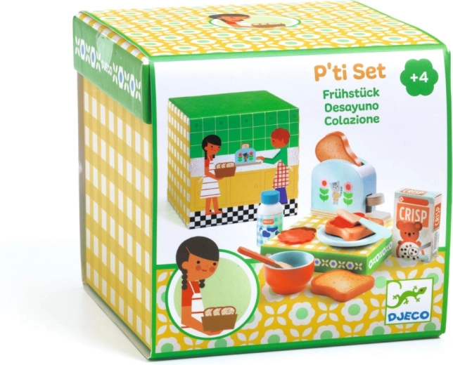 Djeco set de petit-déjeuner en bois