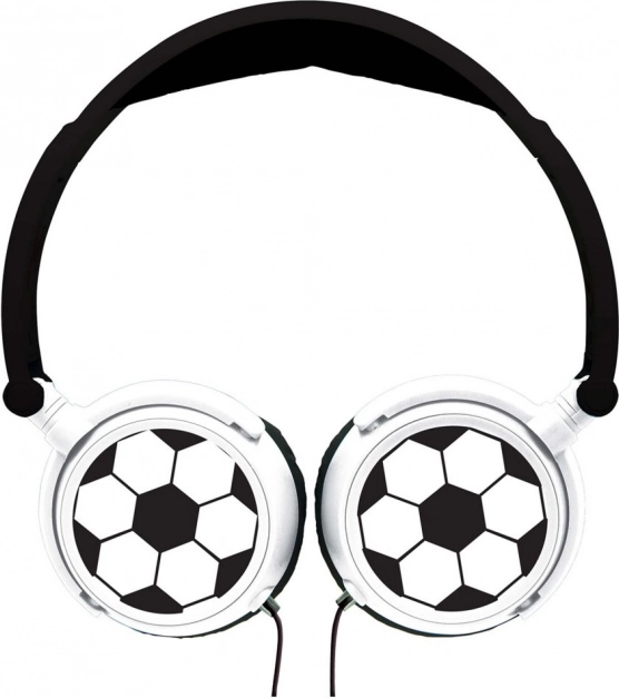 Casque pliable au design football
