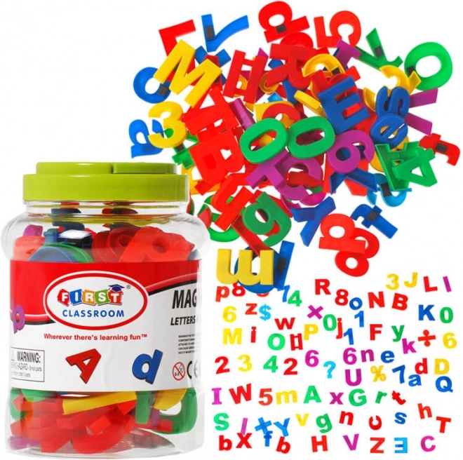 Lettres et chiffres magnétiques – alphabet 80 pcs