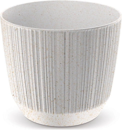 Cache-pot Ryfo Eco Wood 10,7 cm blanc