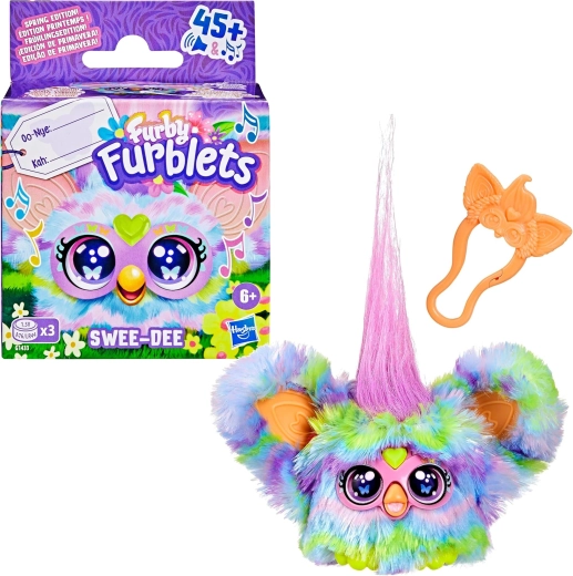 Hasbro Furby Furblets Swee-Dee peluche interactive 5 cm