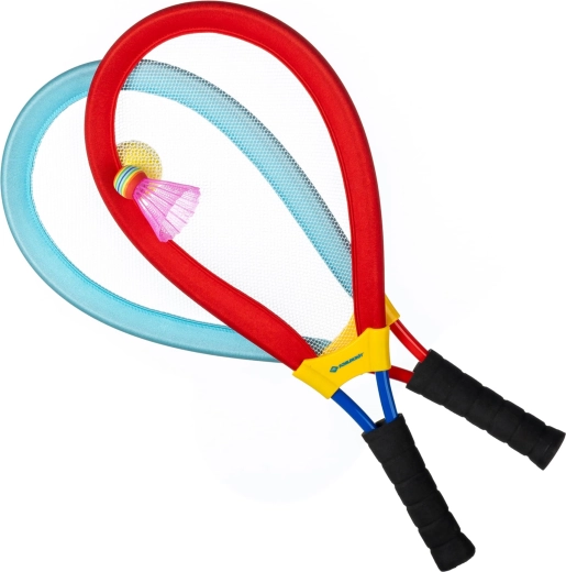 Schildkröt set de grandes raquettes de tennis et de badminton pour enfants