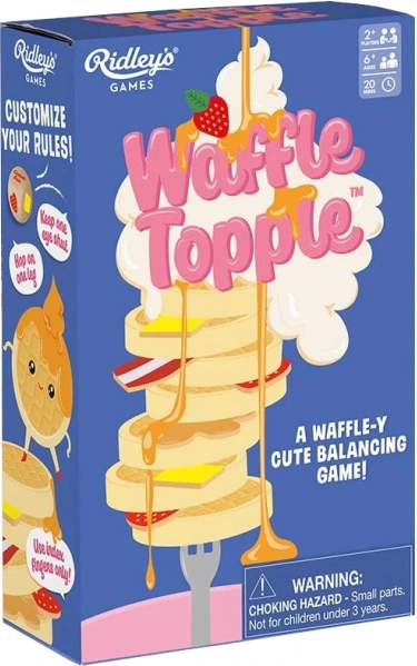 Jeu d’équilibre de table Ridley’s Games Fais tomber les gaufres
