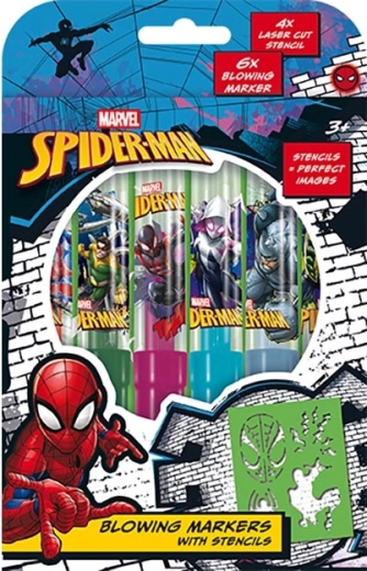 Feutres à souffler Spiderman - 1 pièce