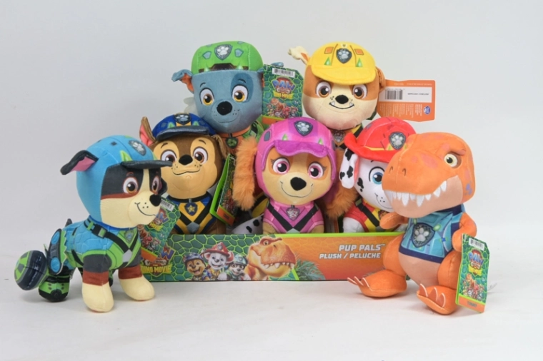 Spin Master Paw Patrol Film Dino chiot en peluche