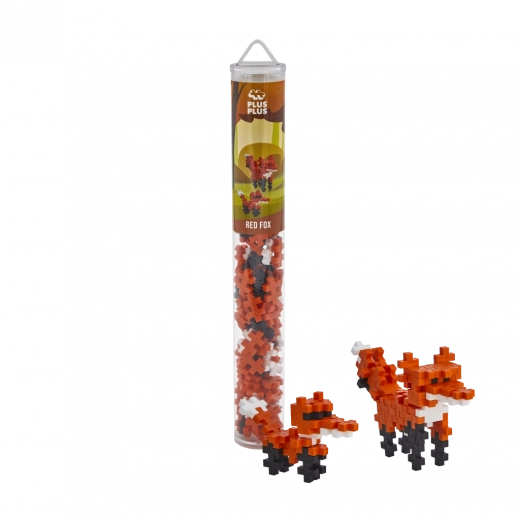 Plus-Plus renard – jeu de construction créatif 100 pcs en tube