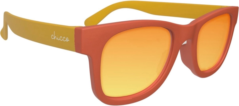 Lunettes de soleil pour enfants Chicco rouge miroir 24 m+