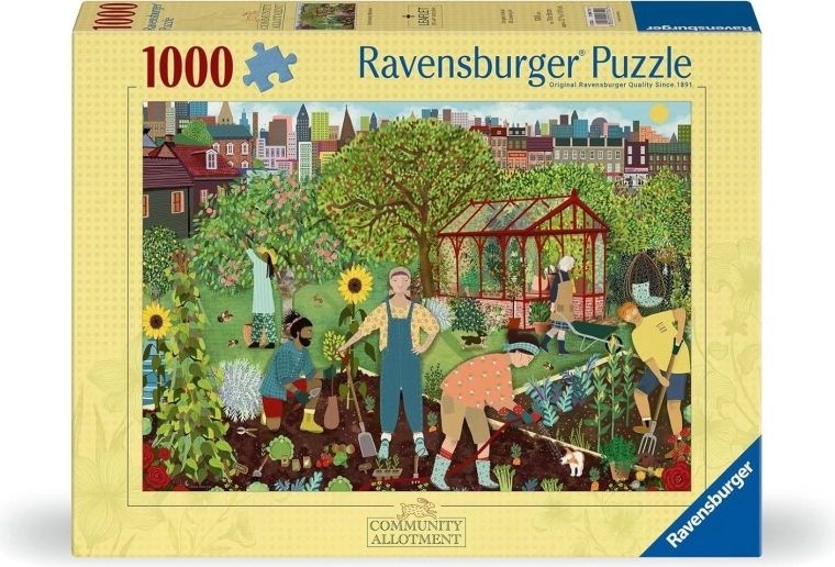 Puzzle Ravensburger Travaux au jardin 1000 pièces