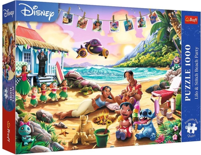 Puzzle LILO & STITCH – fête sur la plage 1000 pièces