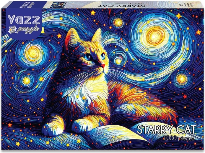 Puzzle YAZZ Chat étoilé 1000 pièces