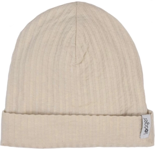 Bonnet beanie Lodger seersucker birch 0–6 mois
