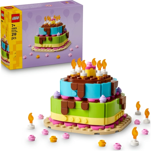 Gâteau d’anniversaire LEGO Iconic