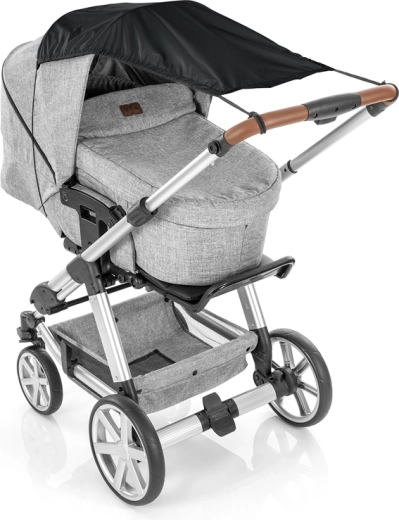 Reer pare-soleil pour poussette noir UPF 50+