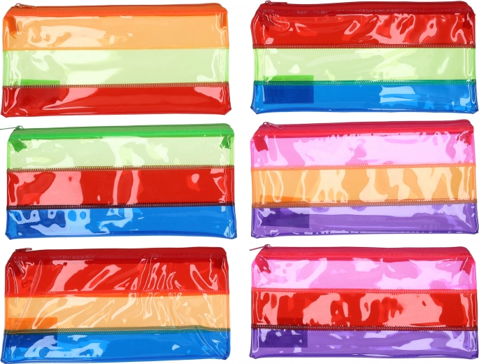 Pochette avec zip 20,5 x 10 cm