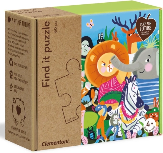Puzzle Safari 60 pièces
