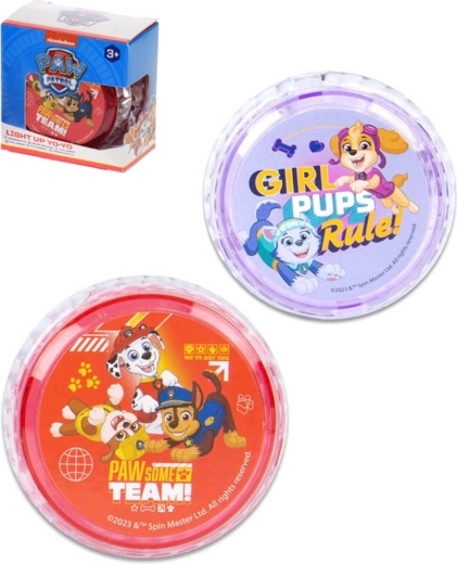 Yo-yo lumineux Pat’ Patrouille 6 cm à piles - 1 pièce