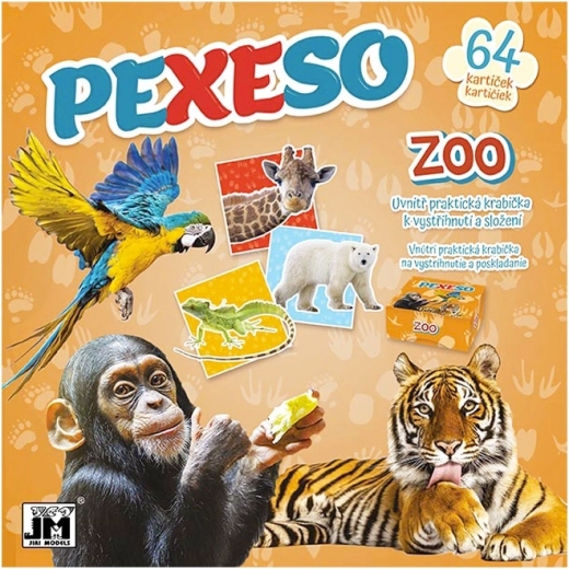 Mémo Zoo – à découper avec animaux et coloriages