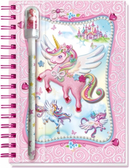 Pecoware Agenda spiralée Licorne