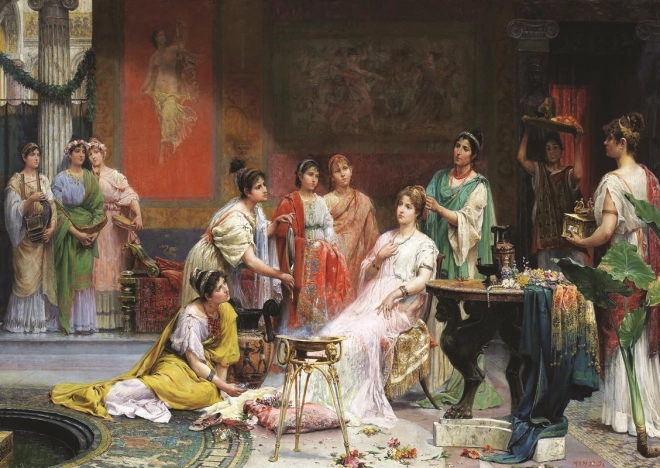 Puzzle ANATOLIAN – La toilette de la dame romaine, 1500 pièces